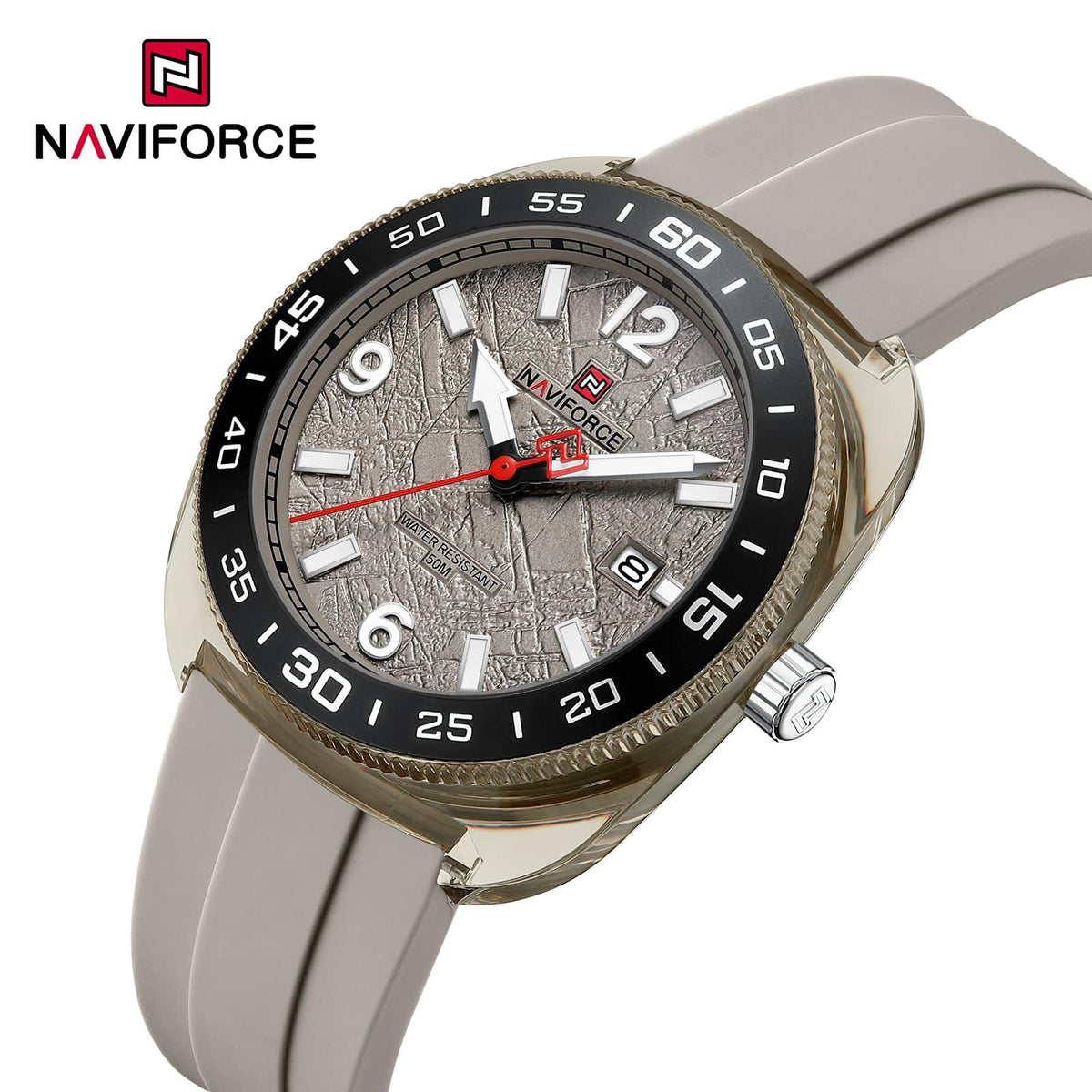 Naviforce NF-7132 Textured Dial Sport Watch