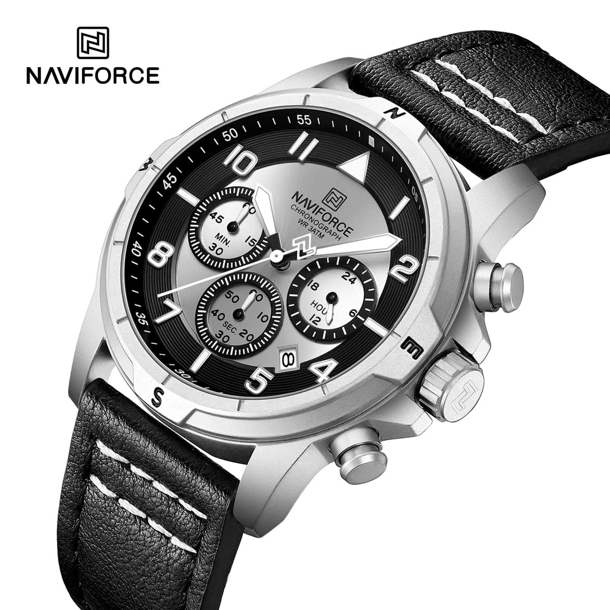 Naviforce NF8077 Expedition Leather