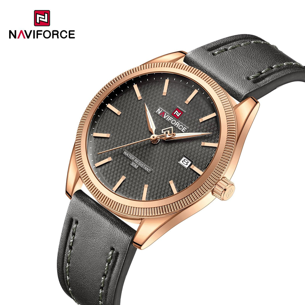 Naviforce NF9276L Formal Leather Watch