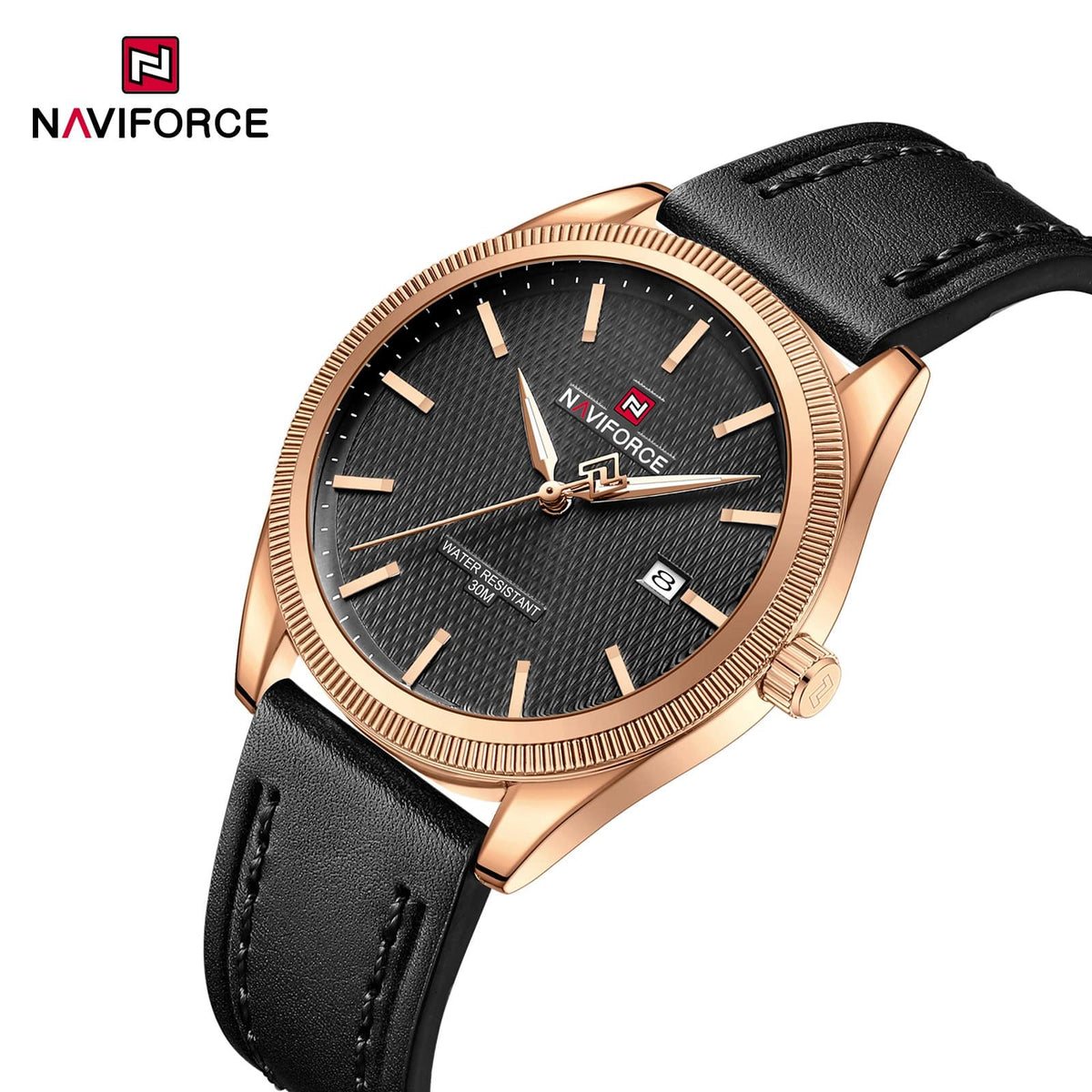 Naviforce NF9276L Formal Leather Watch