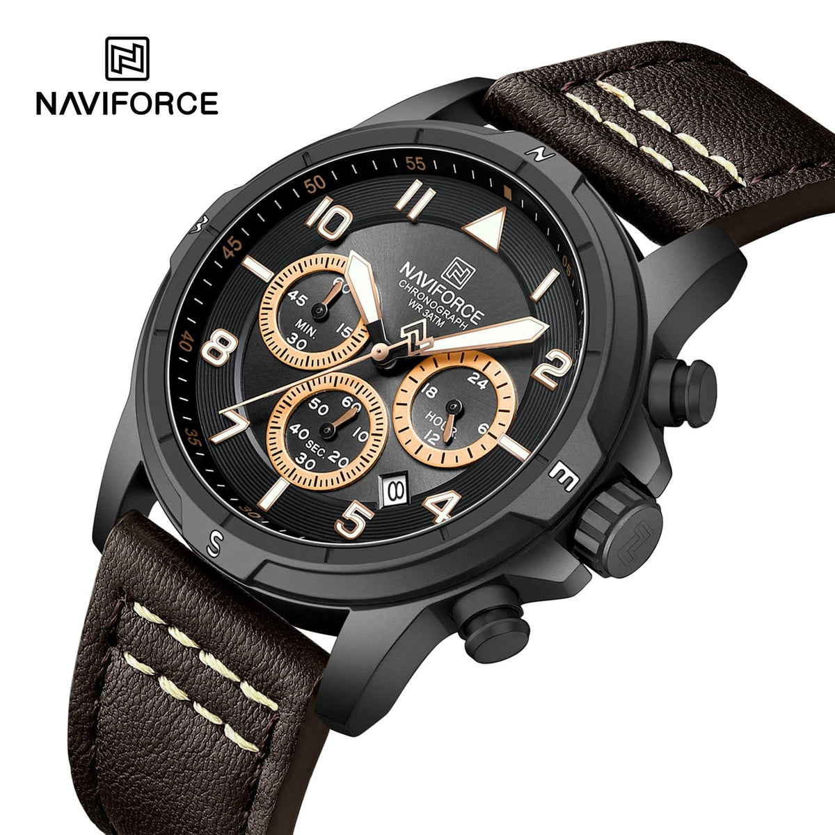Naviforce NF8077 Expedition Leather