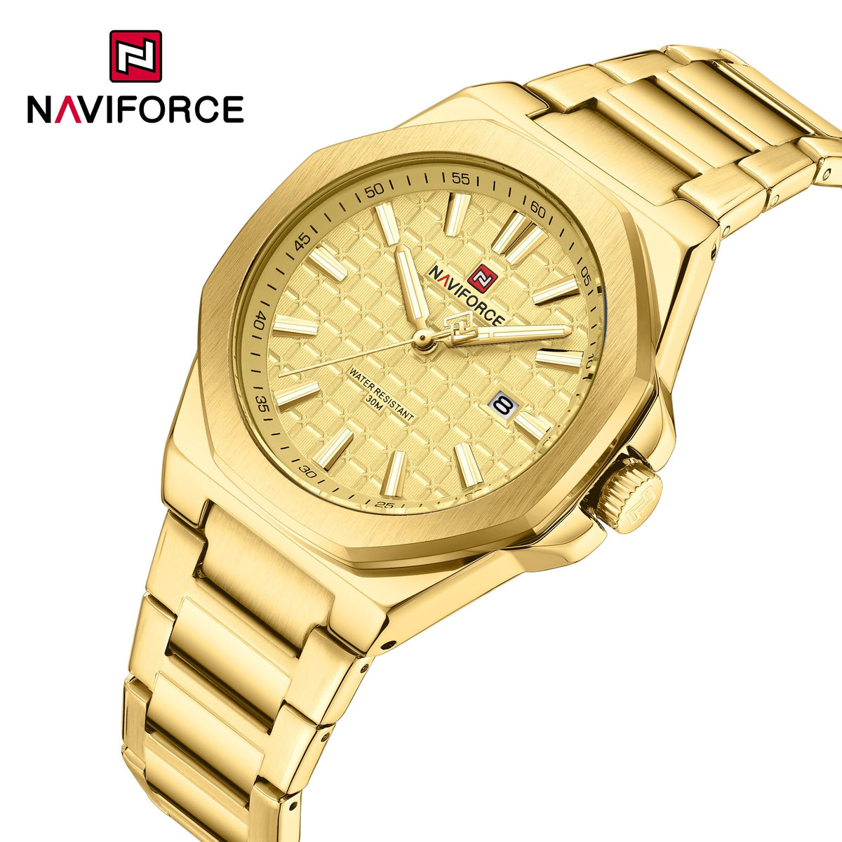 Naviforce NF 9258 – Signature Textured Date