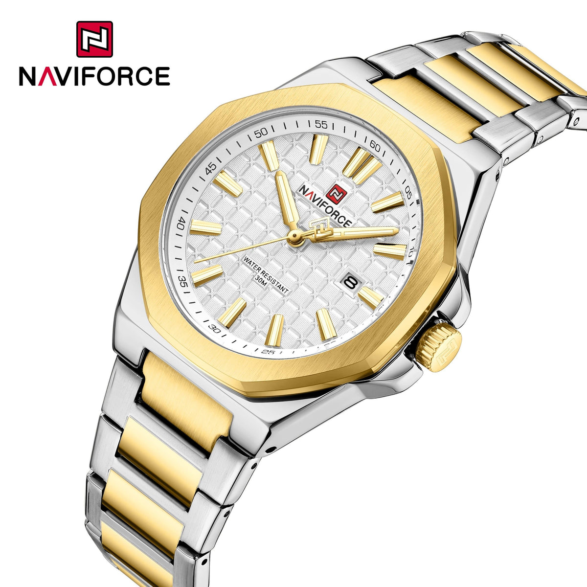 Naviforce NF 9258 – Signature Textured Date