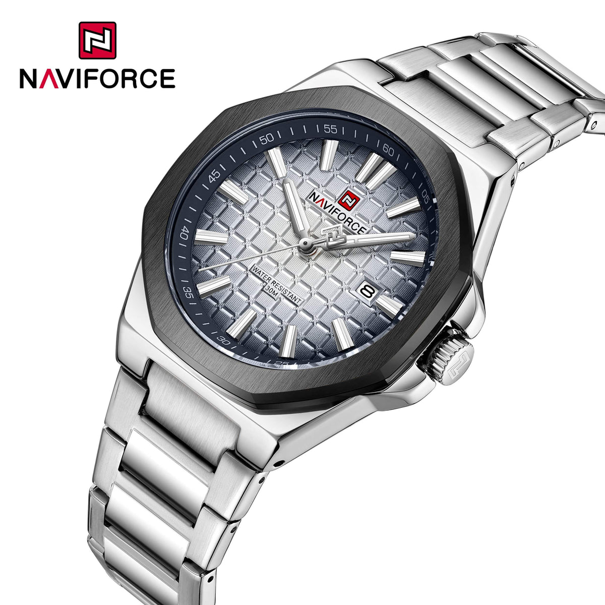 Naviforce NF 9258 – Signature Textured Date