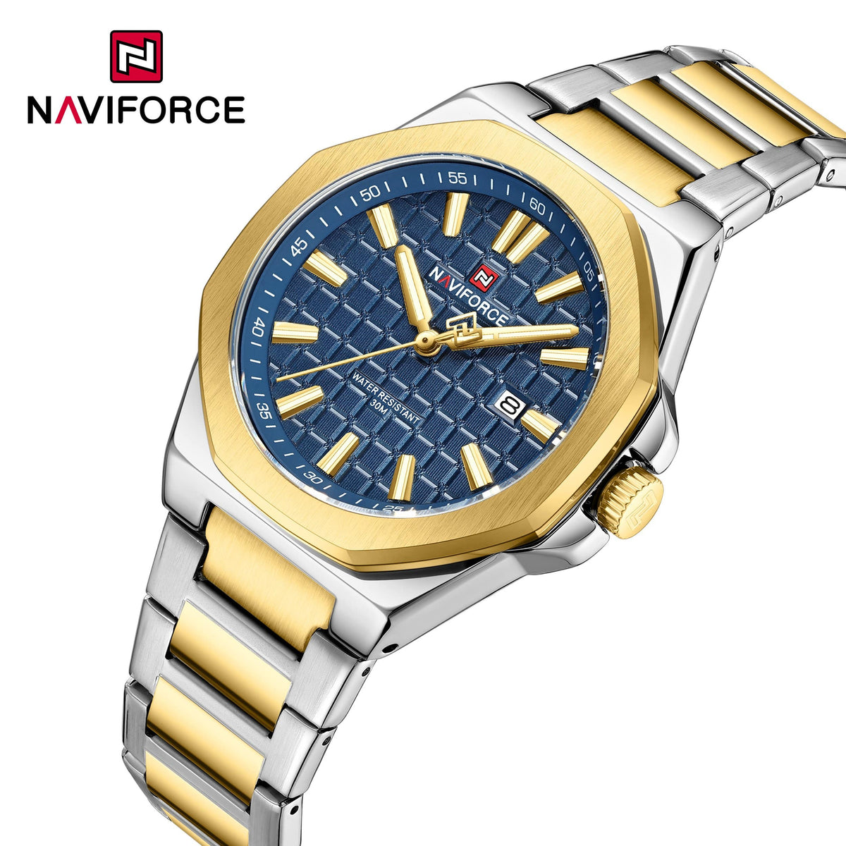 Naviforce NF 9258 – Signature Textured Date