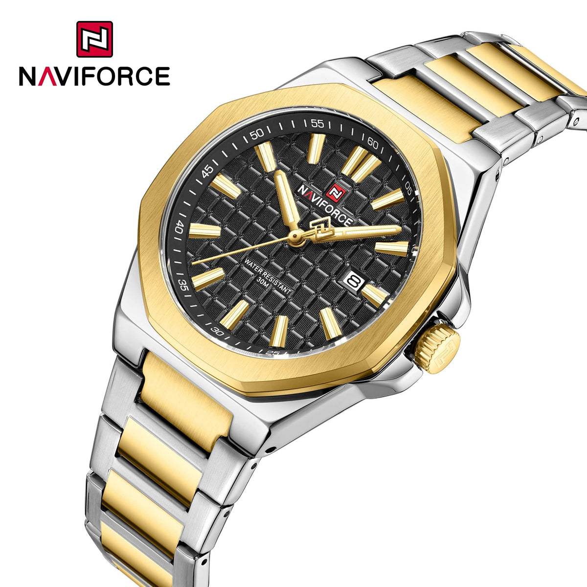 Naviforce NF 9258 – Signature Textured Date