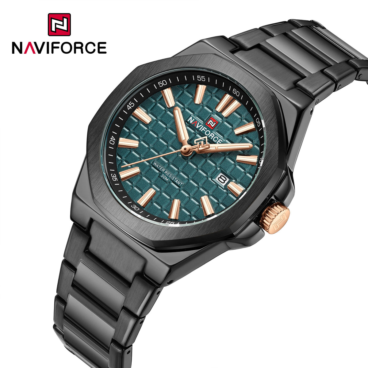 Naviforce NF 9258 – Signature Textured Date