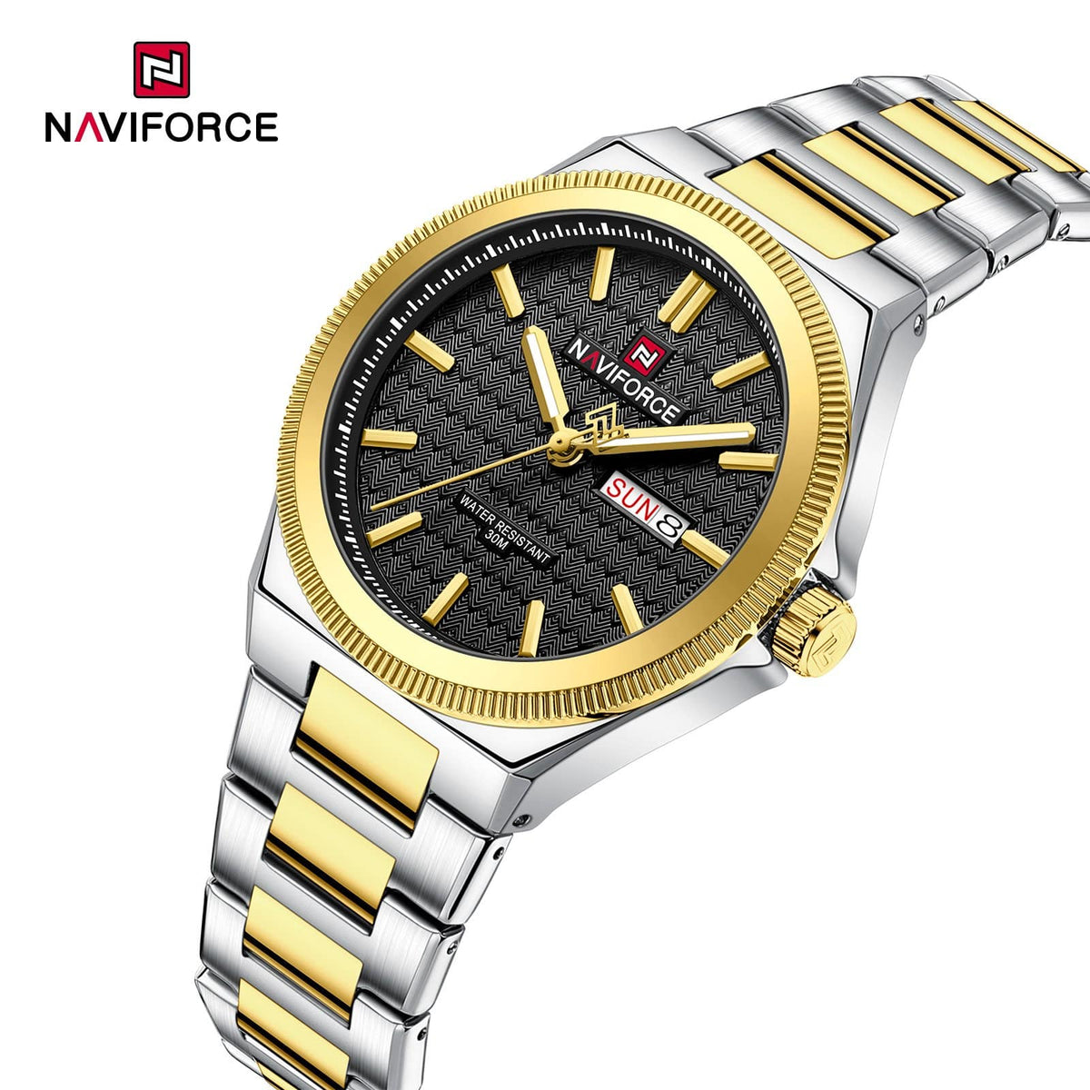 Naviforce NF 9285 Classic Day & Date Watch