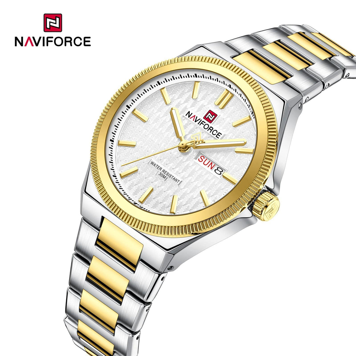 Naviforce NF 9285 Classic Day & Date Watch